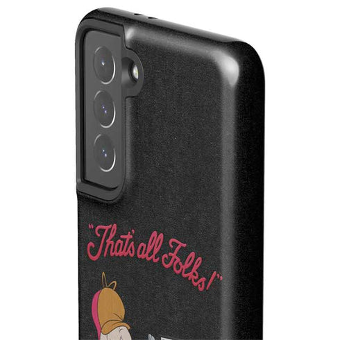 Looney Tunes Elmer Fudd Thats All Folks Galaxy S21 5G Pro Case