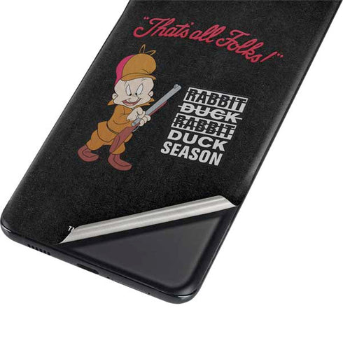 Looney Tunes Elmer Fudd Thats All Folks Galaxy S21 Ultra 5G Skin