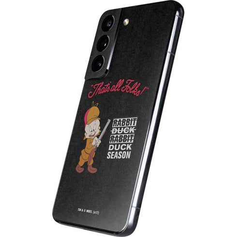 Looney Tunes Elmer Fudd Thats All Folks Galaxy S22 Skin