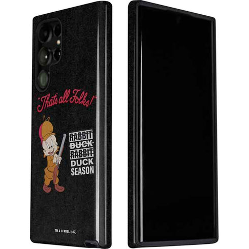 Looney Tunes Elmer Fudd Thats All Folks Galaxy S22 Ultra Pro Case