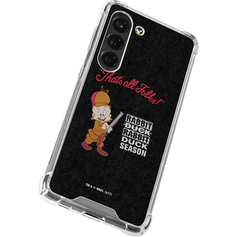Looney Tunes Elmer Fudd Thats All Folks Galaxy S23 Clear Case