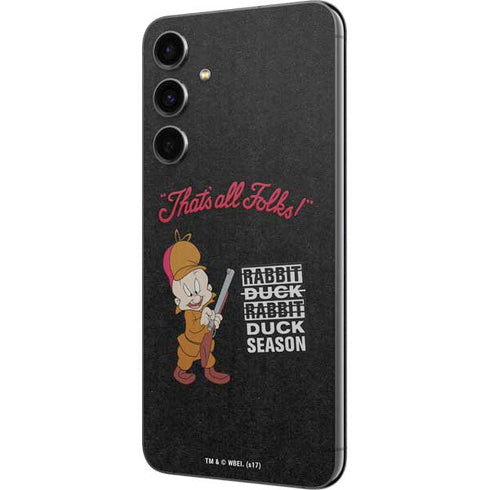 Looney Tunes Elmer Fudd Thats All Folks Galaxy S23 FE Skin