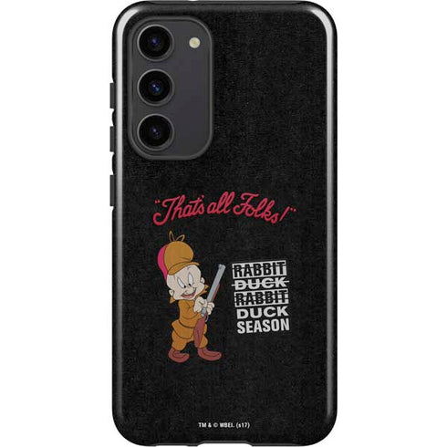 Looney Tunes Elmer Fudd Thats All Folks Galaxy S23 Plus Pro Case