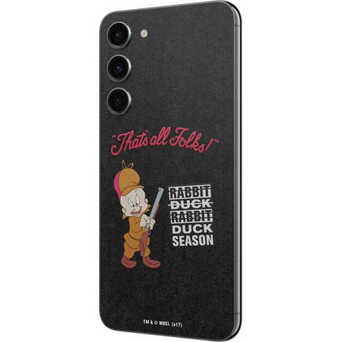 Looney Tunes Elmer Fudd Thats All Folks Galaxy S23 Plus Skin