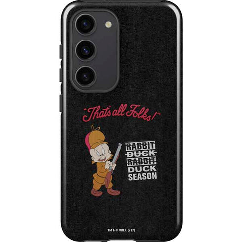 Looney Tunes Elmer Fudd Thats All Folks Galaxy S23 Pro Case