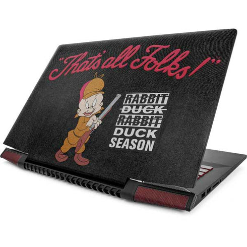 Looney Tunes Elmer Fudd Thats All Folks Lenovo IdeaPad Skin