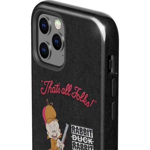 Looney Tunes Elmer Fudd Thats All Folks iPhone 12 Pro Max Impact Case