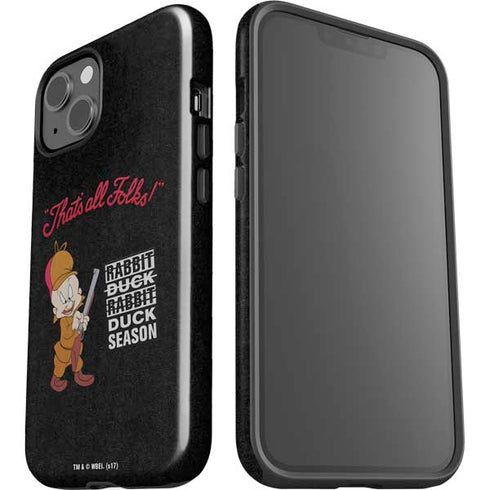 Looney Tunes Elmer Fudd Thats All Folks iPhone 13 Impact Case