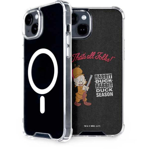 Looney Tunes Elmer Fudd Thats All Folks iPhone 13 MagSafe Case