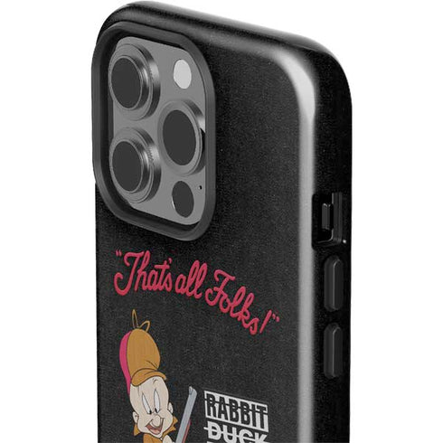 Looney Tunes Elmer Fudd Thats All Folks iPhone 13 Pro Impact Case