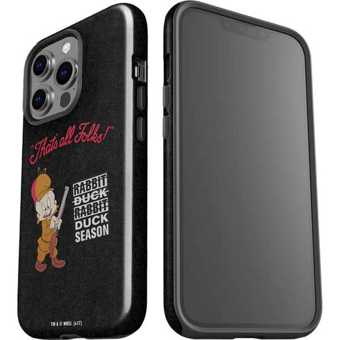 Looney Tunes Elmer Fudd Thats All Folks iPhone 13 Pro Impact Case
