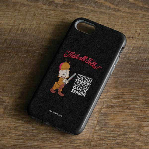 Looney Tunes Elmer Fudd Thats All Folks iPhone 7 Pro Case