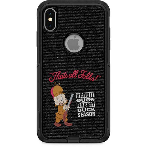Looney Tunes Elmer Fudd Thats All Folks Otterbox Commuter iPhone Skin