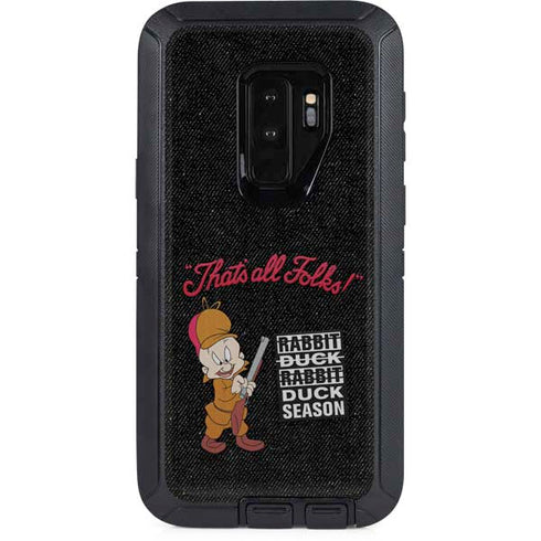 Looney Tunes Elmer Fudd Thats All Folks Otterbox Defender Galaxy Skin