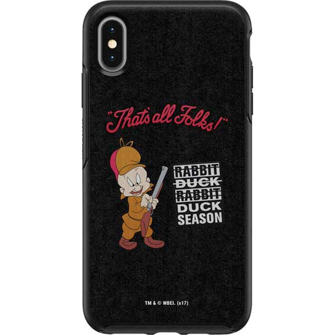 Looney Tunes Elmer Fudd Thats All Folks Otterbox Symmetry iPhone Skin