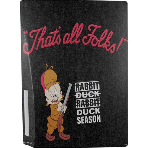 Looney Tunes Elmer Fudd Thats All Folks PS5 Bundle Skin