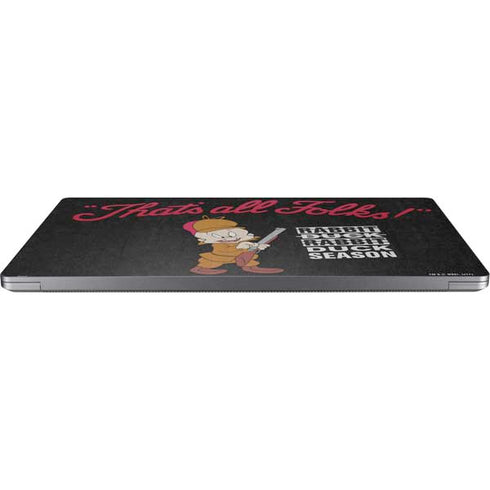 Looney Tunes Elmer Fudd Thats All Folks Universal Laptop 15in (12.2 x 8.8in) Skin