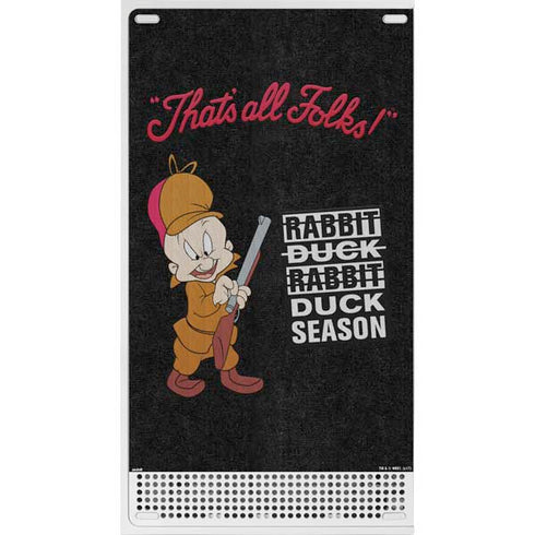 Looney Tunes Elmer Fudd Thats All Folks Xbox Series S Bundle Skin