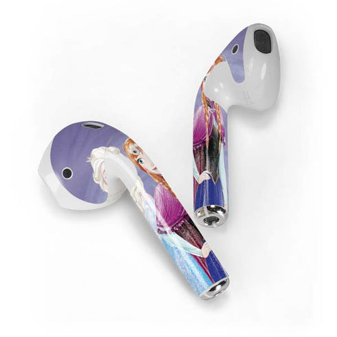 Disney Frozen Elsa and Anna Sisters Art Apple AirPods Skin