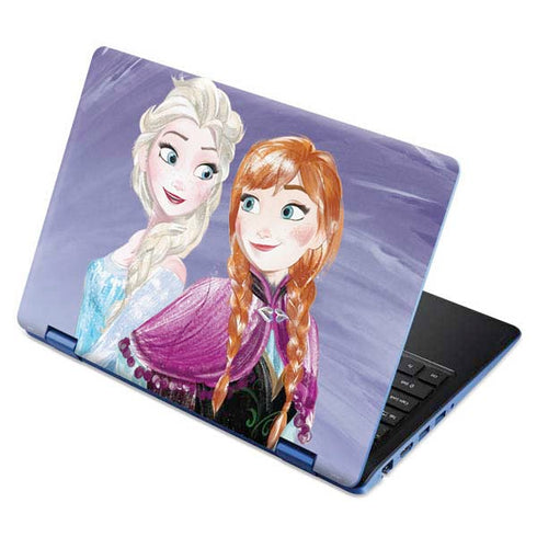 Disney Frozen Elsa and Anna Sisters Art Aspire R11 11.6in Skin