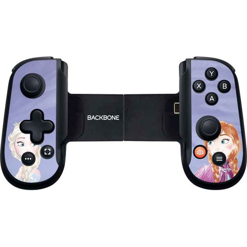 Disney Frozen Elsa and Anna Sisters Art Backbone One for iPhone Game Controller Skin