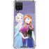 Disney Frozen Elsa and Anna Sisters Art Galaxy A12 Clear Case