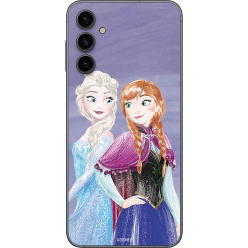 Disney Frozen Elsa and Anna Sisters Art Galaxy A14 5G Skin