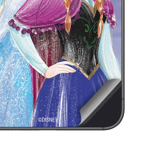Disney Frozen Elsa and Anna Sisters Art Galaxy A14 5G Skin