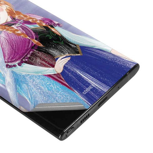 Disney Frozen Elsa and Anna Sisters Art Galaxy Note 10 Plus Skin