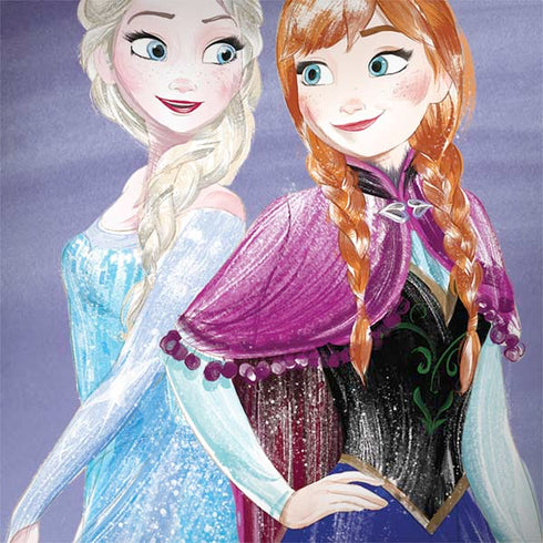 Disney Frozen Elsa and Anna Sisters Art Galaxy Note 8 Skin