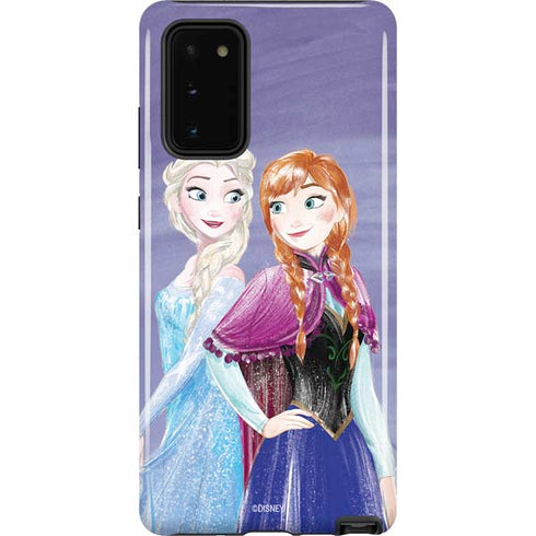 Disney Frozen Elsa and Anna Sisters Art Galaxy Note20 5G Pro Case