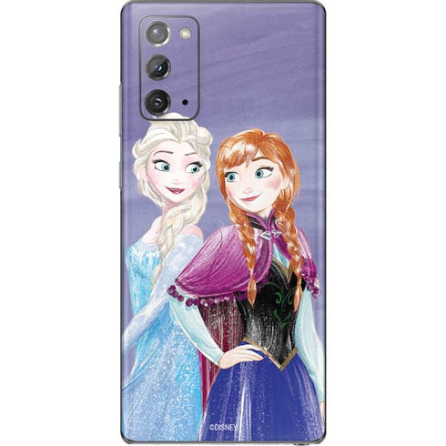 Disney Frozen Elsa and Anna Sisters Art Galaxy Note20 5G Skin