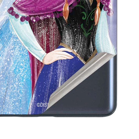 Disney Frozen Elsa and Anna Sisters Art Galaxy S20 Fan Edition Skin