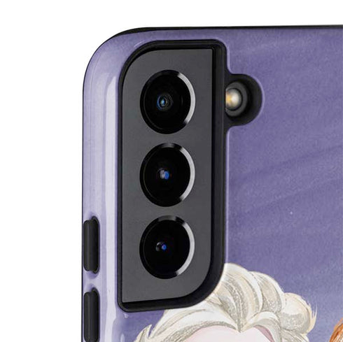 Disney Frozen Elsa and Anna Sisters Art Galaxy S22 Pro Case