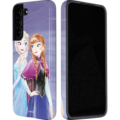 Disney Frozen Elsa and Anna Sisters Art Galaxy S22 Pro Case