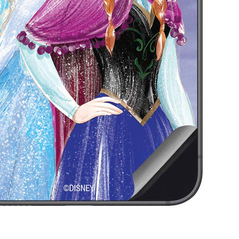 Disney Frozen Elsa and Anna Sisters Art Galaxy S23 FE Skin