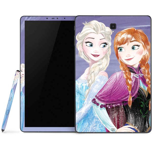 Disney Frozen Elsa and Anna Sisters Art Samsung Galaxy Tab Skin