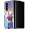 Disney Frozen Elsa and Anna Sisters Art Galaxy Z Fold4 5G Clear Case