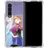 Disney Frozen Elsa and Anna Sisters Art Galaxy Z Fold4 5G Clear Case