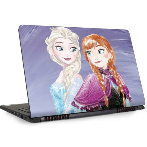 Disney Frozen Elsa and Anna Sisters Art Dell Inspiron Skin