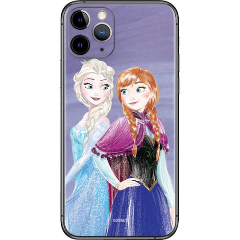 Disney Frozen Elsa and Anna Sisters Art iPhone 11 Pro Skin