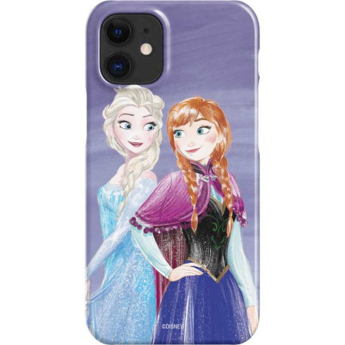 Disney Frozen Elsa and Anna Sisters Art iPhone 12 Mini Lite Case