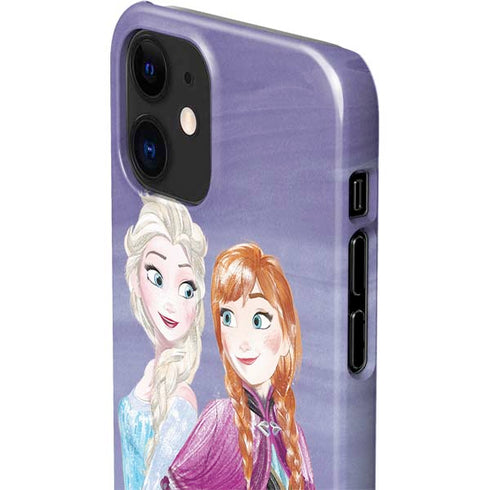 Disney Frozen Elsa and Anna Sisters Art iPhone 12 Mini Lite Case