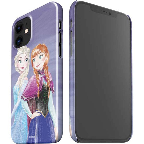 Disney Frozen Elsa and Anna Sisters Art iPhone 12 Mini Lite Case