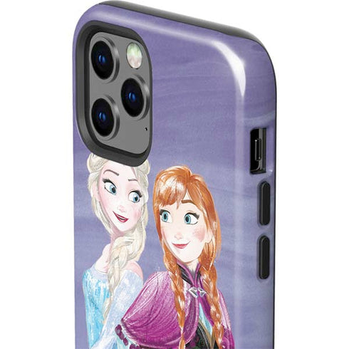 Disney Frozen Elsa and Anna Sisters Art iPhone 12 Pro Max Impact Case