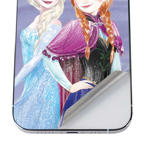 Disney Frozen Elsa and Anna Sisters Art iPhone 12 Pro Max Skin