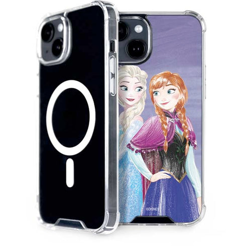 Disney Frozen Elsa and Anna Sisters Art iPhone 13 MagSafe Case