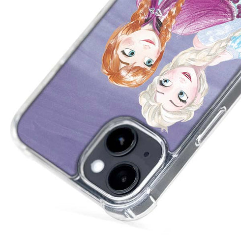 Disney Frozen Elsa and Anna Sisters Art iPhone 13 MagSafe Case