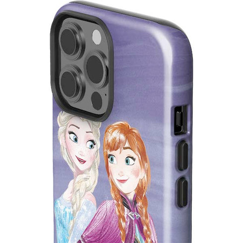 Disney Frozen Elsa and Anna Sisters Art iPhone 13 Pro Max Impact Case