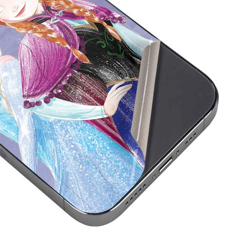 Disney Frozen Elsa and Anna Sisters Art iPhone 13 Pro Max Skin